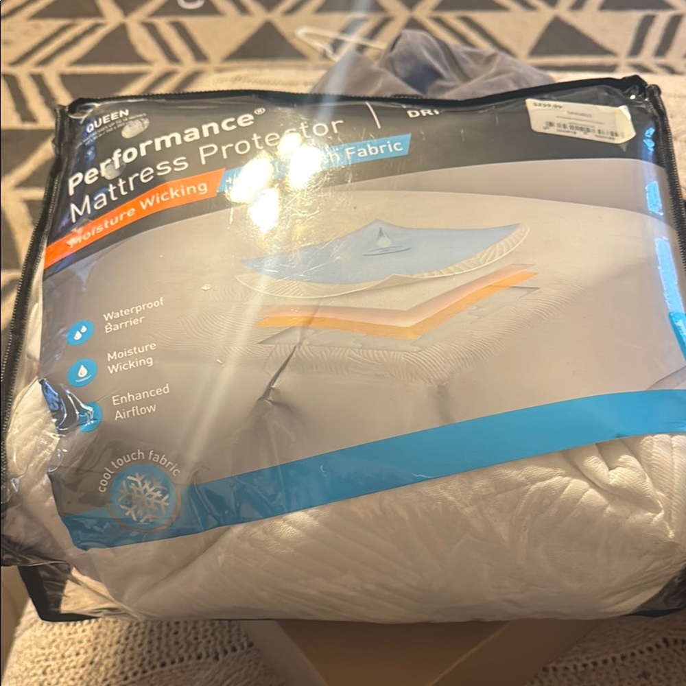 Performance Mattress Protector - White